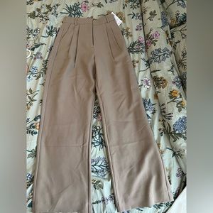 abercrombie curve love sloane wide leg trousers